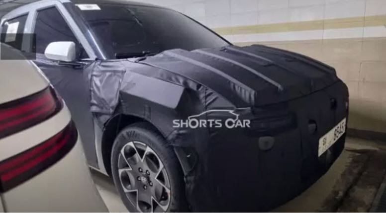 hyundai ioniq 2 camuffato