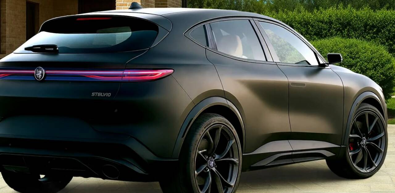 Alfa Romeo Stelvio 2027 render