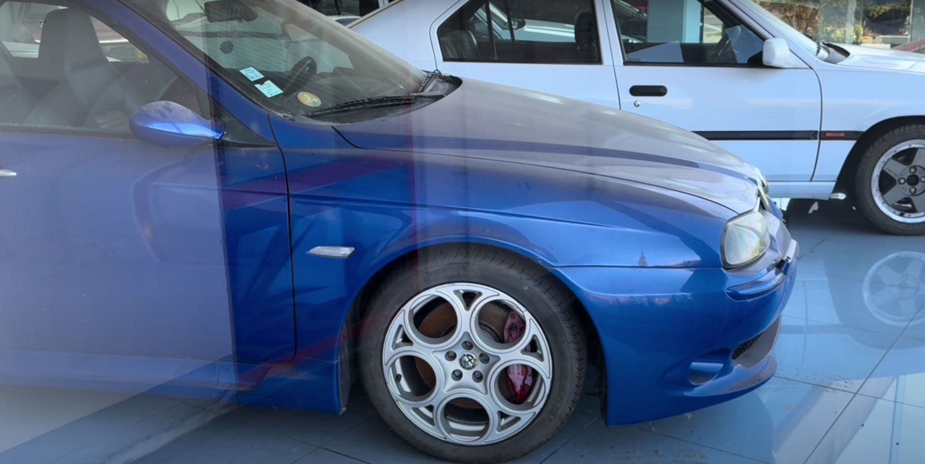 Alfa Romeo concessionario abbandonato