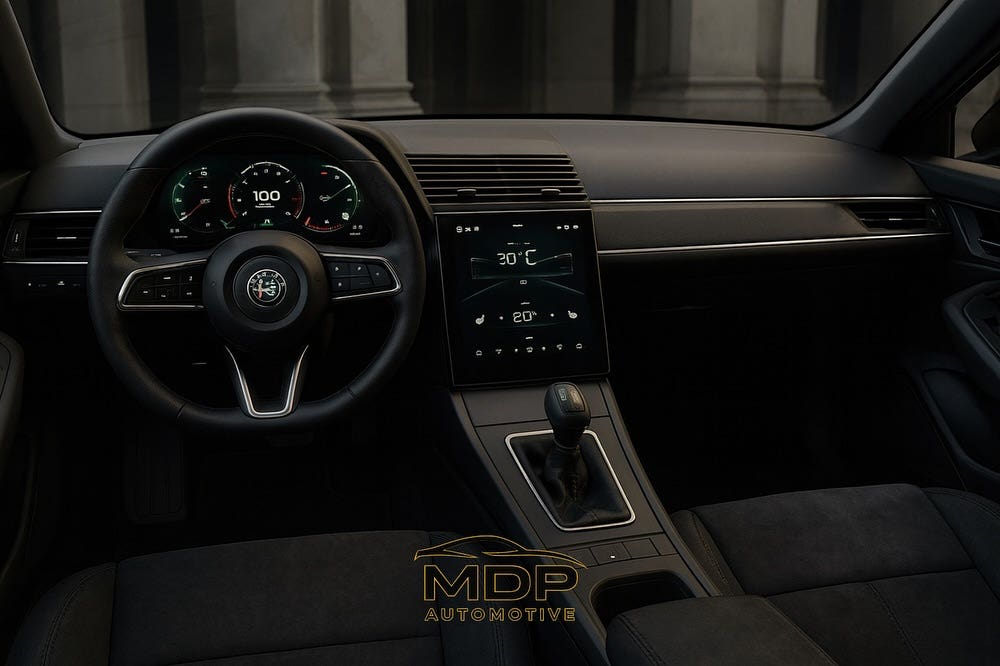 alfa romeo 164 mdp rendering