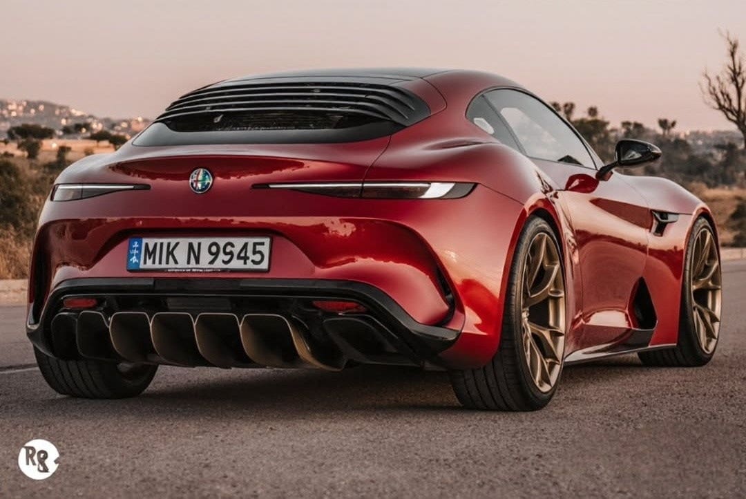alfa romeo spider render