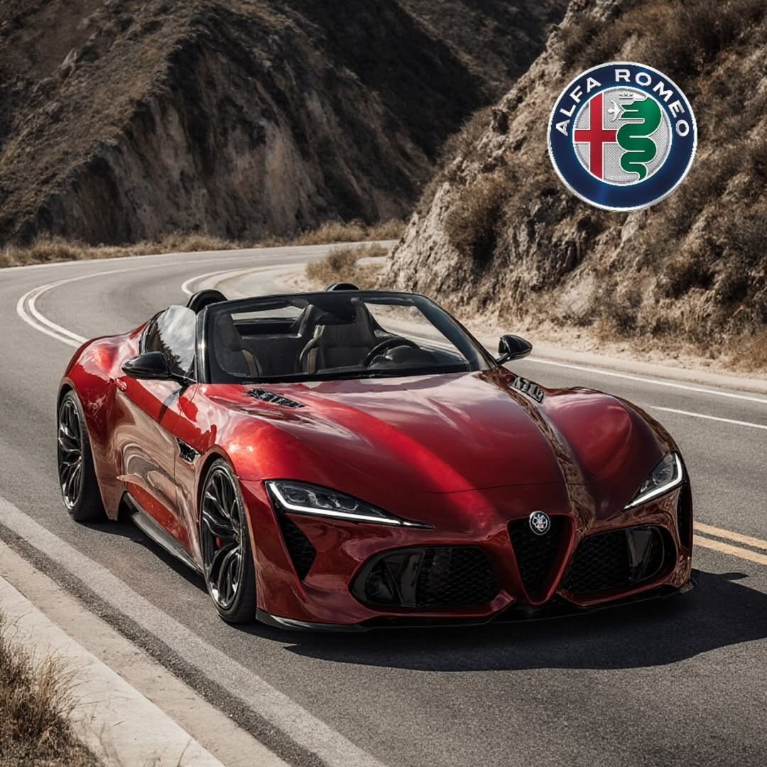 alfa romeo spider render