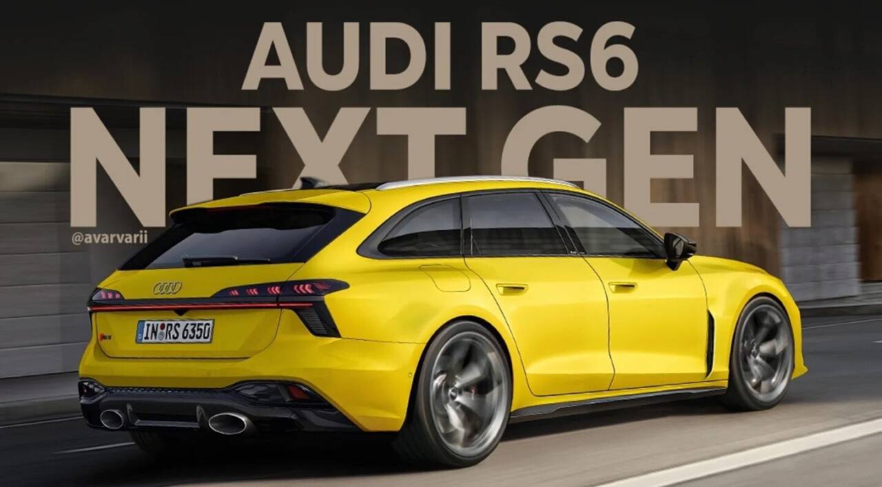 audi RS 6 render