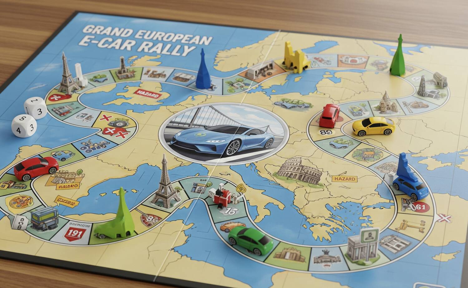 Impazza il gioco dell’oca sull’auto europea E-Car