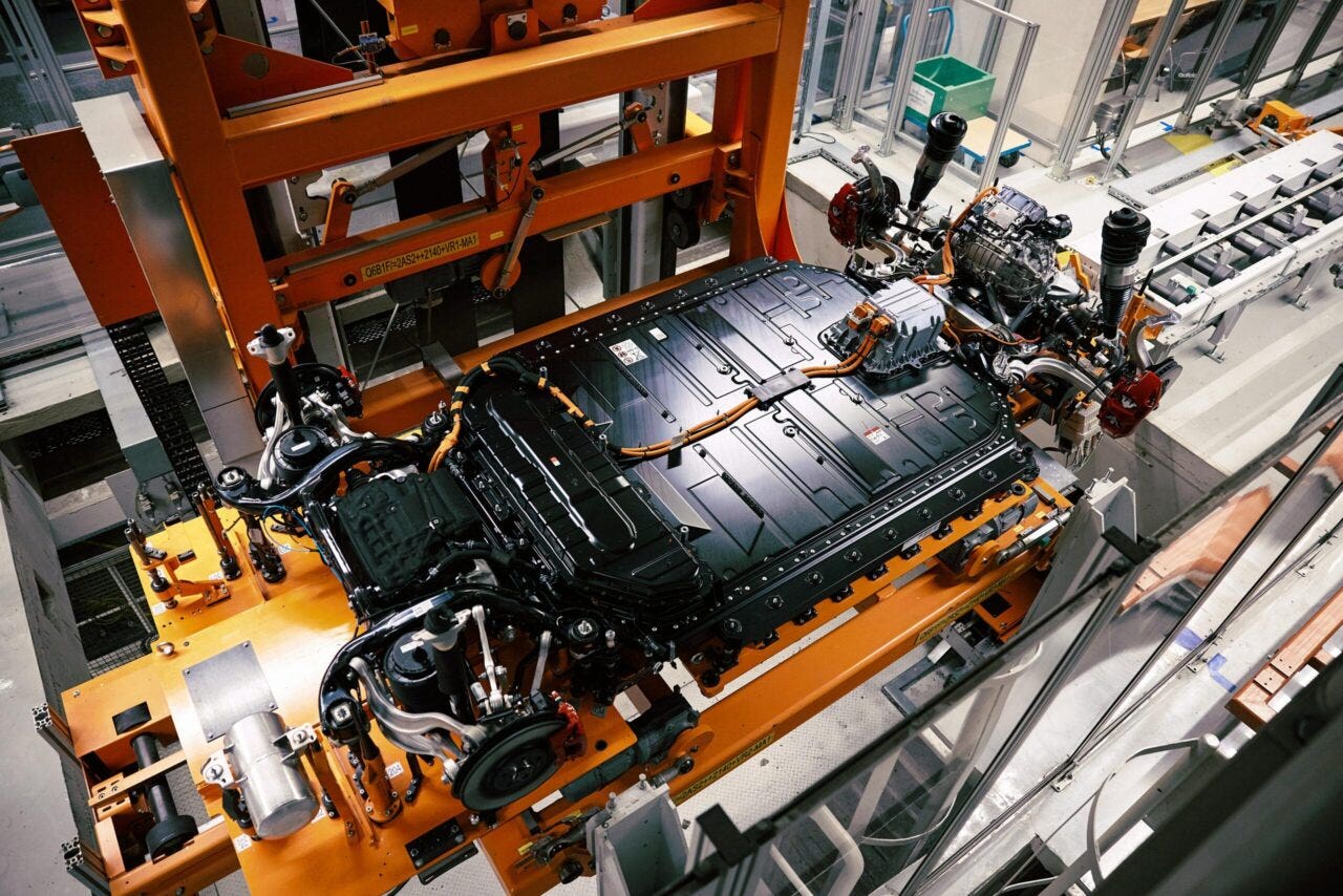 produzione batterie ev