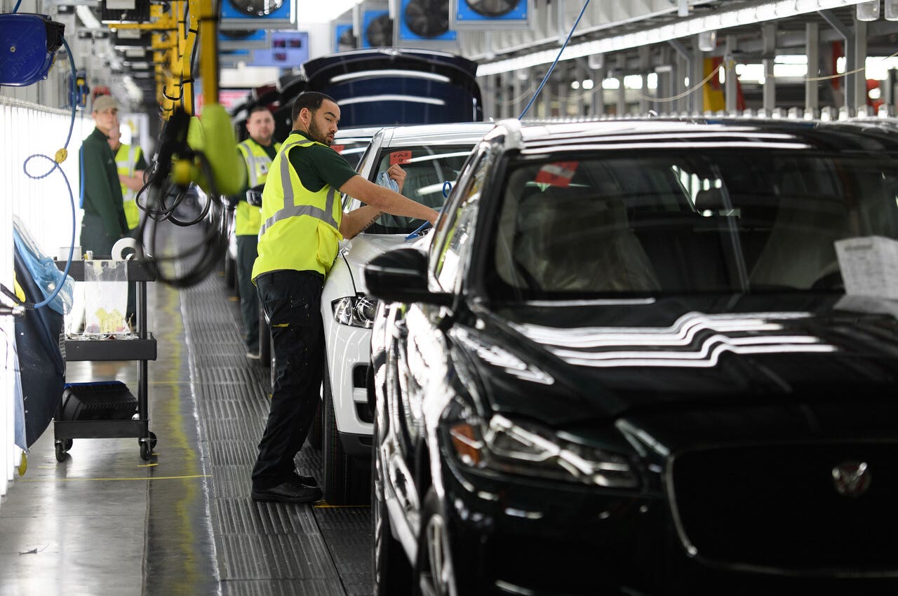 Jaguar Land Rover fabbrica