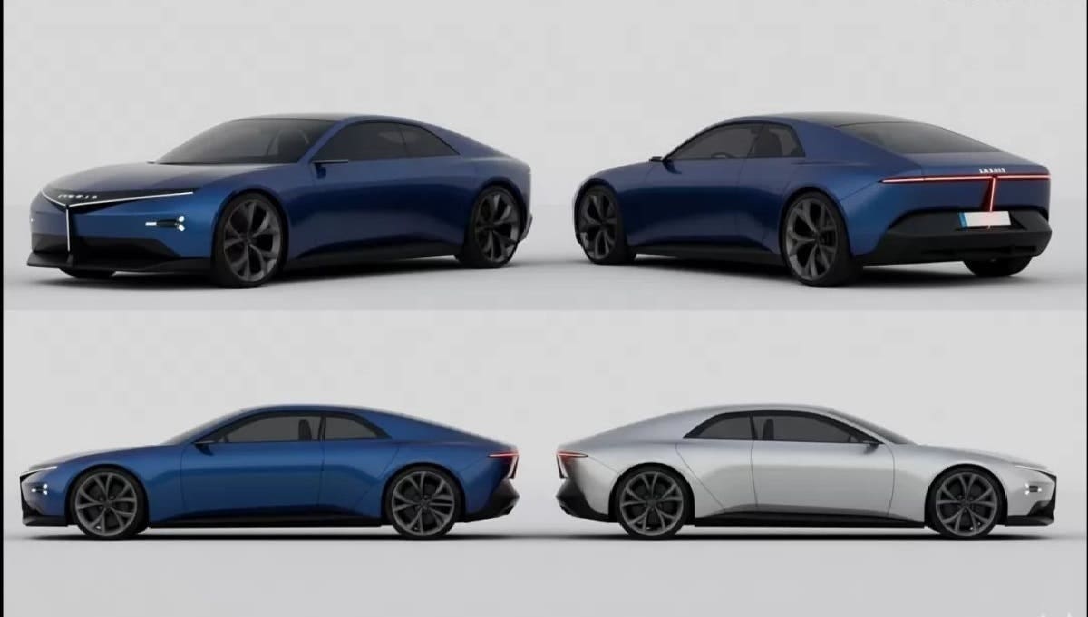 Lancia berlina render