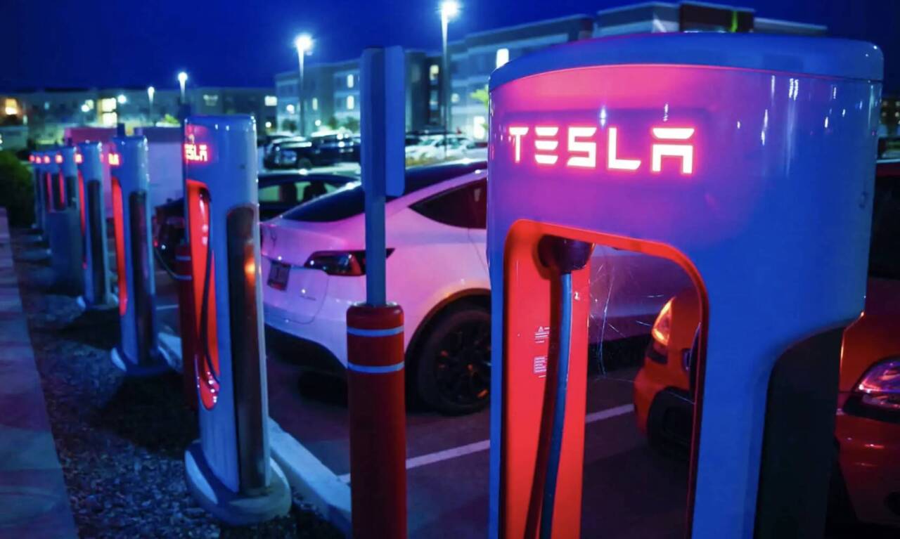 tesla supercharger