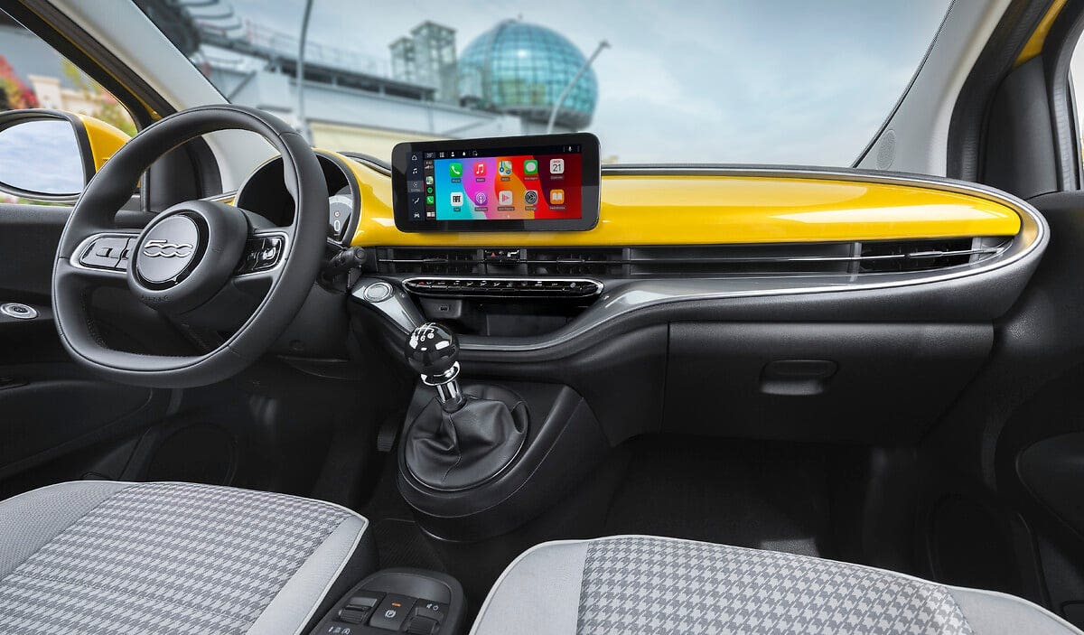 Fiat 500 Hybrid interno