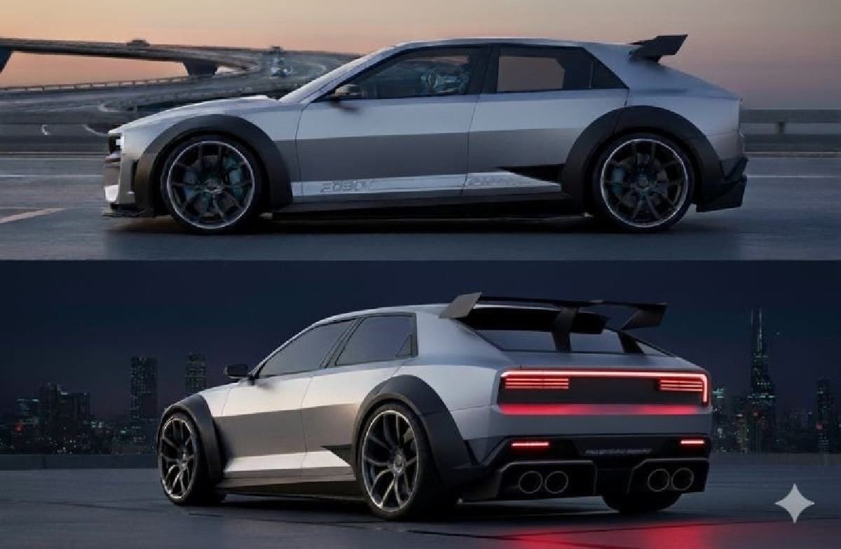Lancia Delta Integrale render