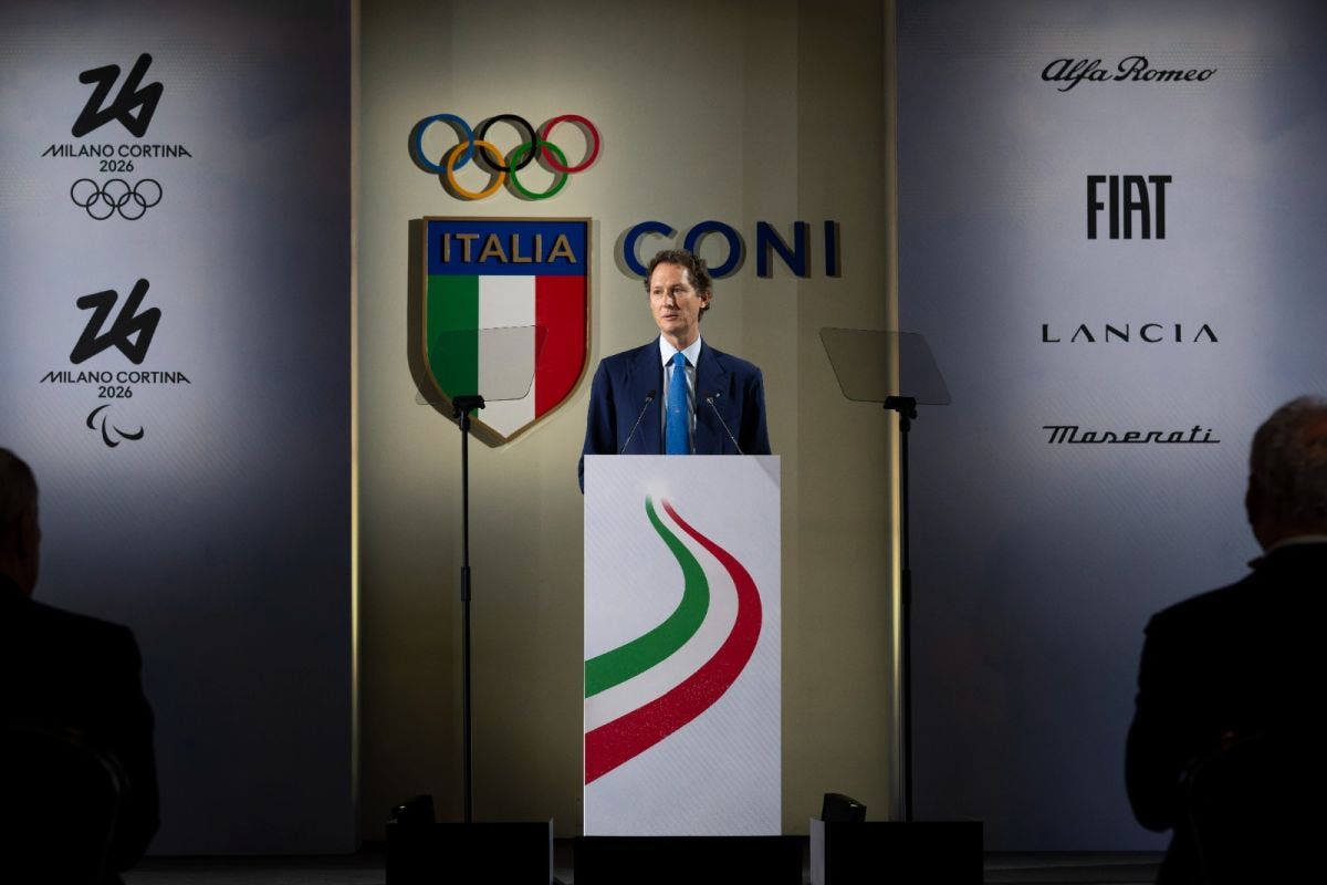 elkann, milano cortina 2026