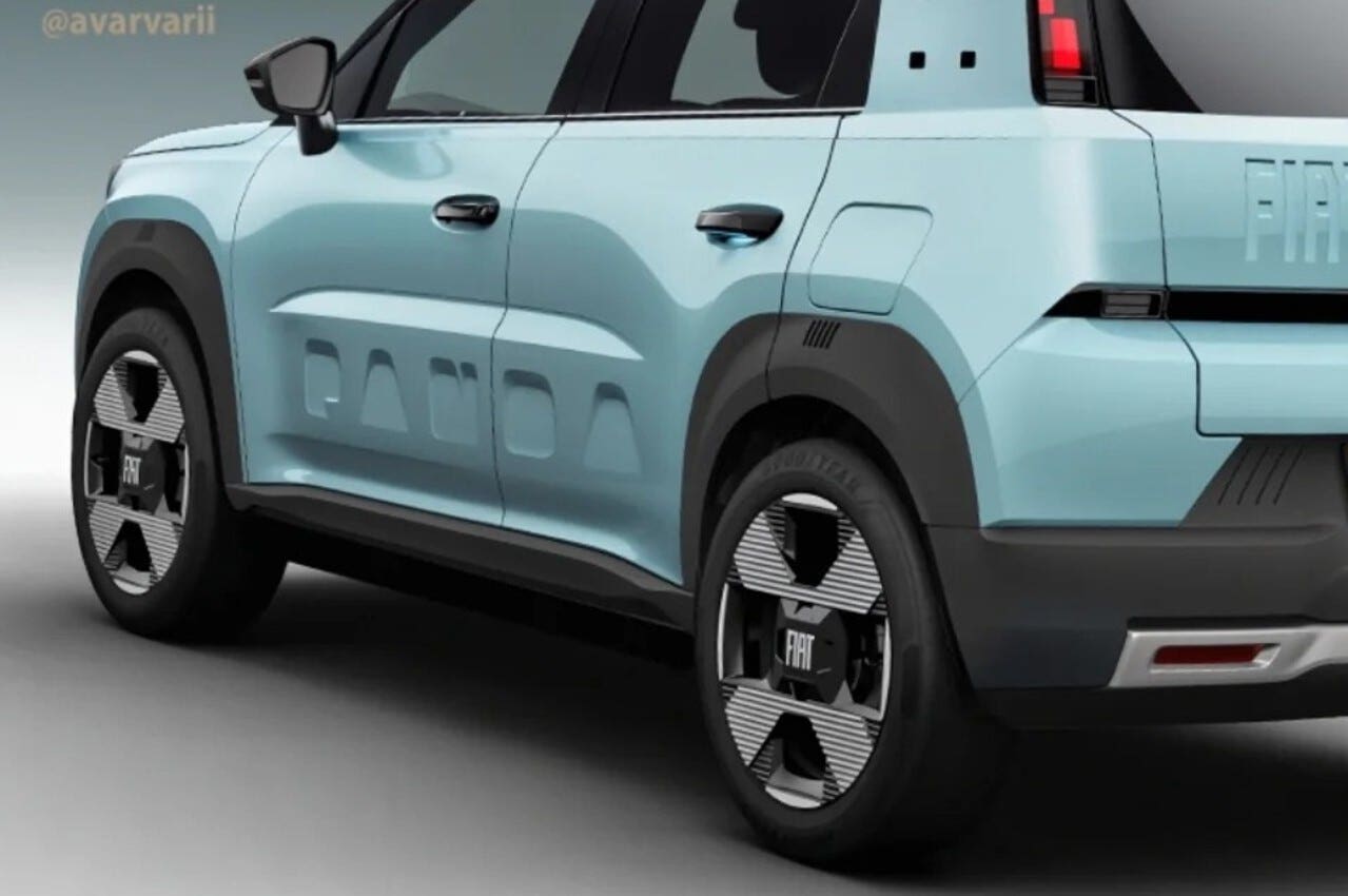 fiat pandina render