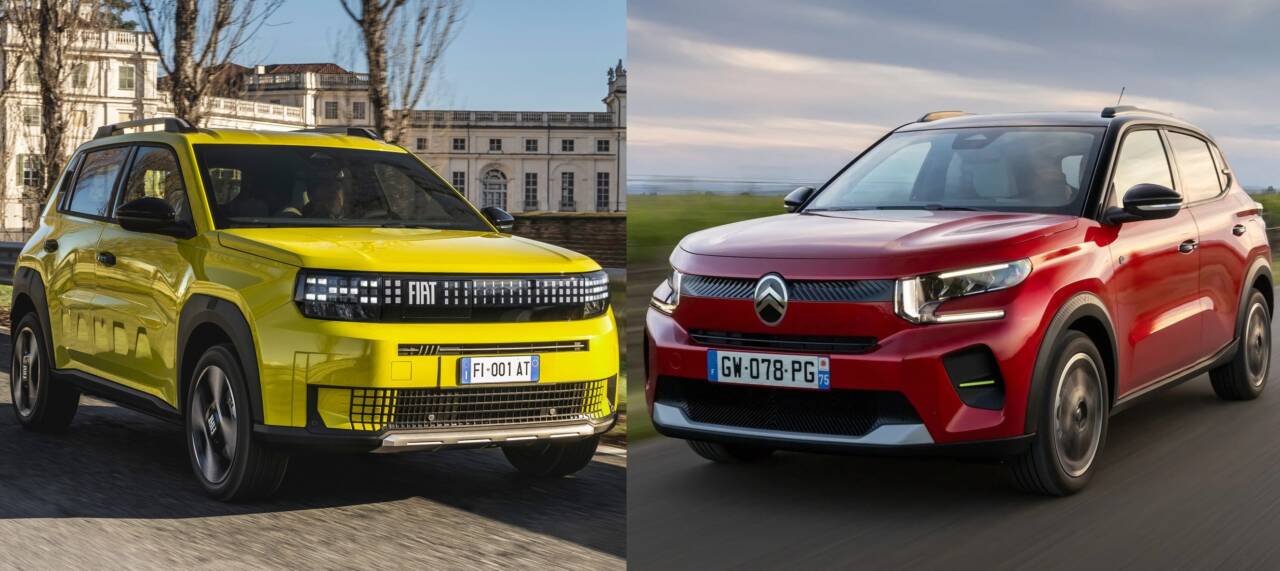 Fiat Grande Panda e Citroen C3