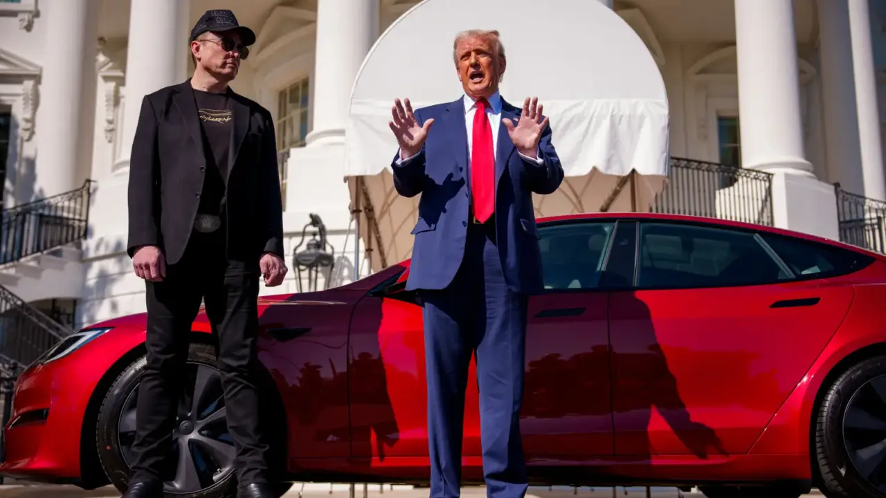 tesla elon musk e trump