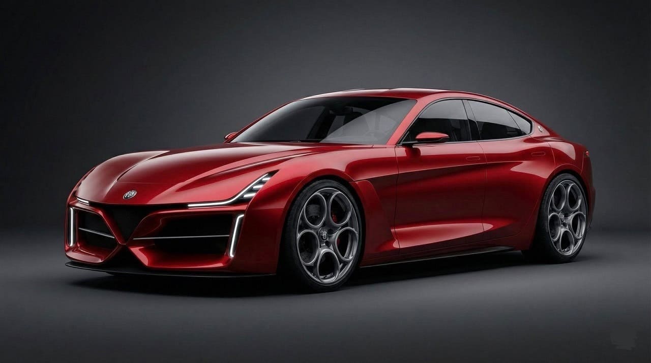 Alfa Romeo Giulia render