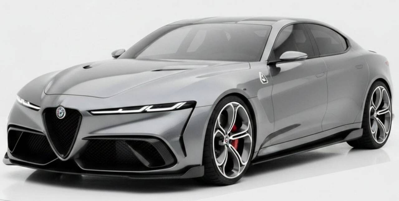 Alfa Romeo Giulia render