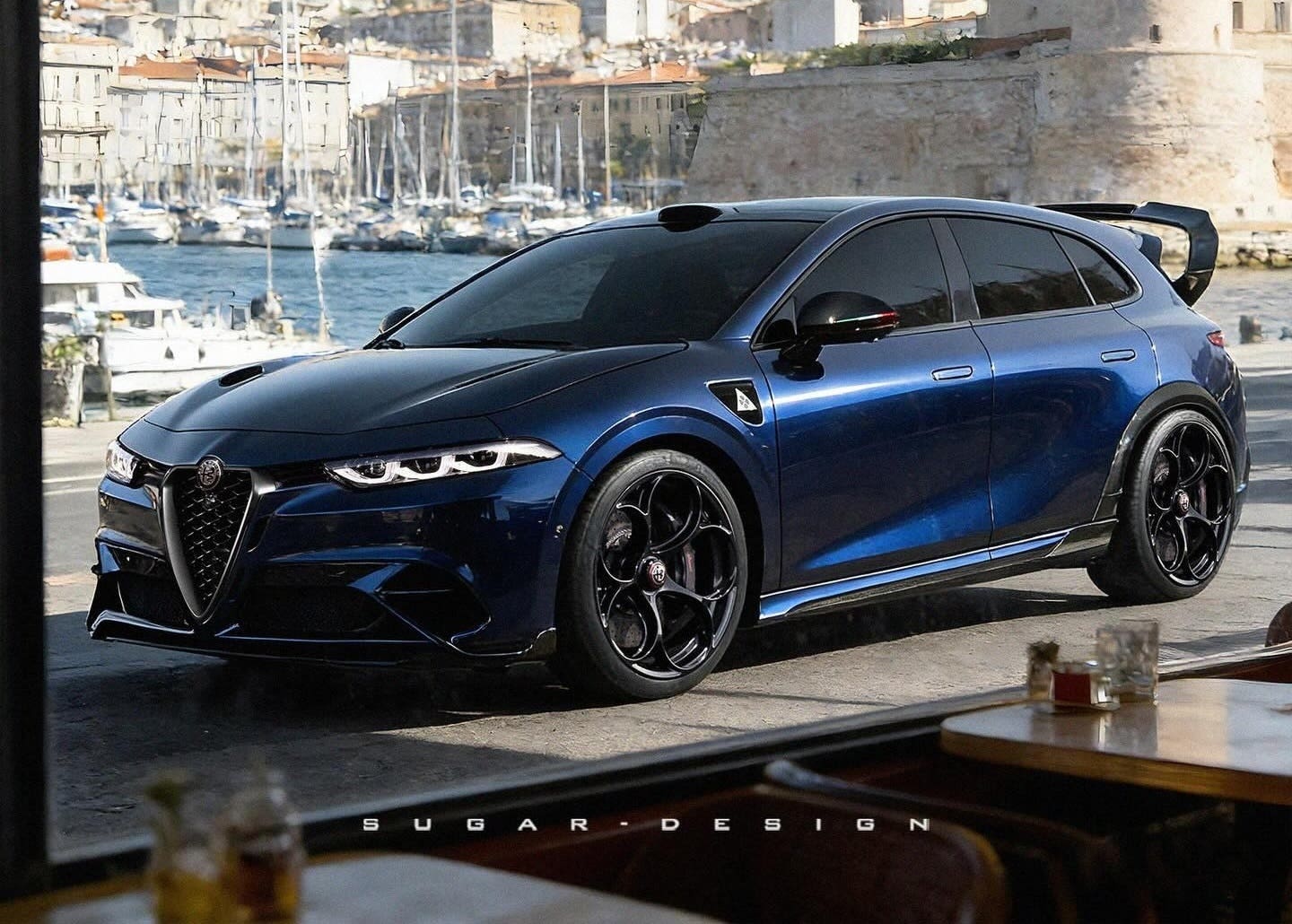 Alfa Romeo Giulietta render