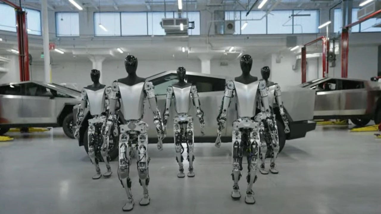 Tesla Showcases Optimus Robot