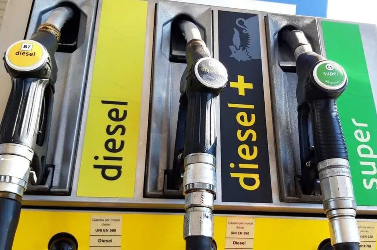 benzina e diesel