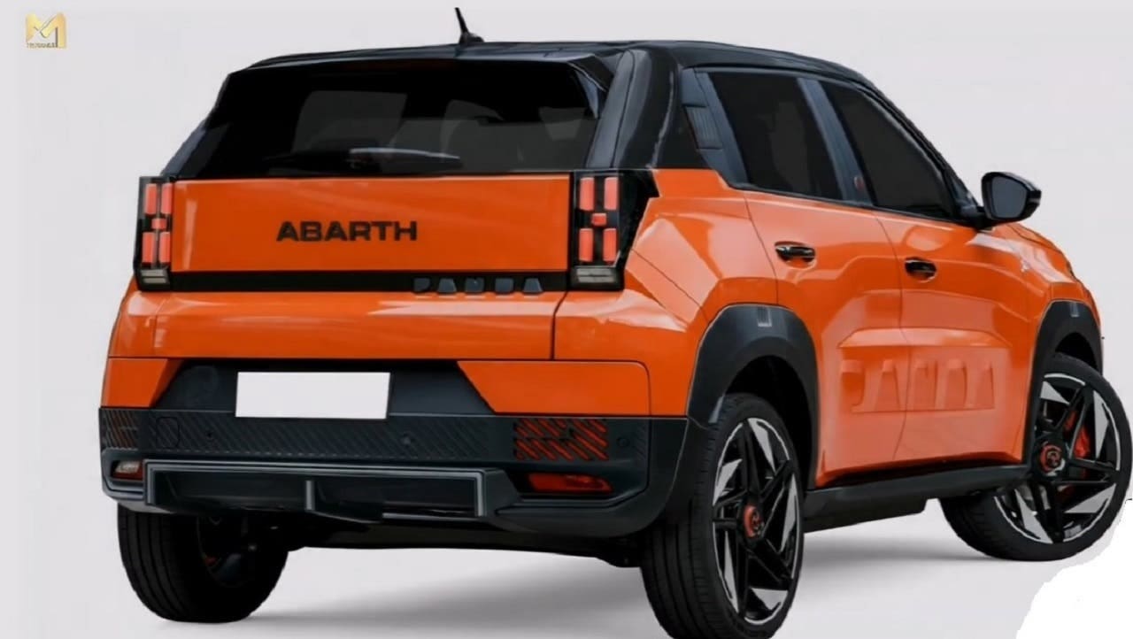 Fiat Grande Panda Abarth render