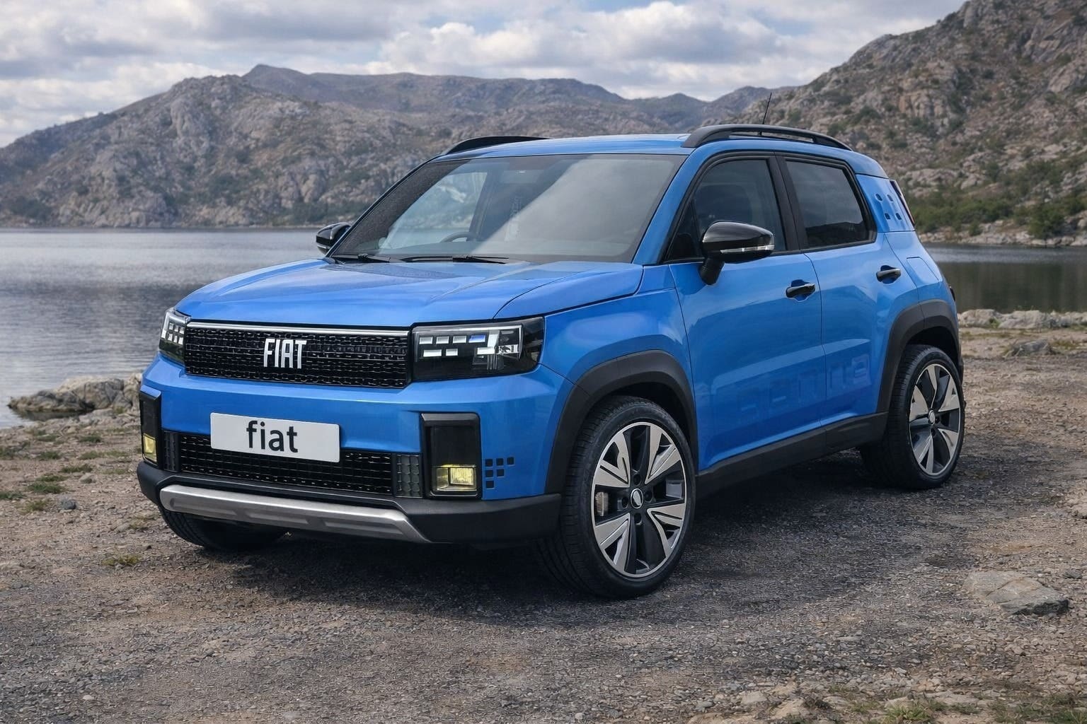 Fiat Pandina render