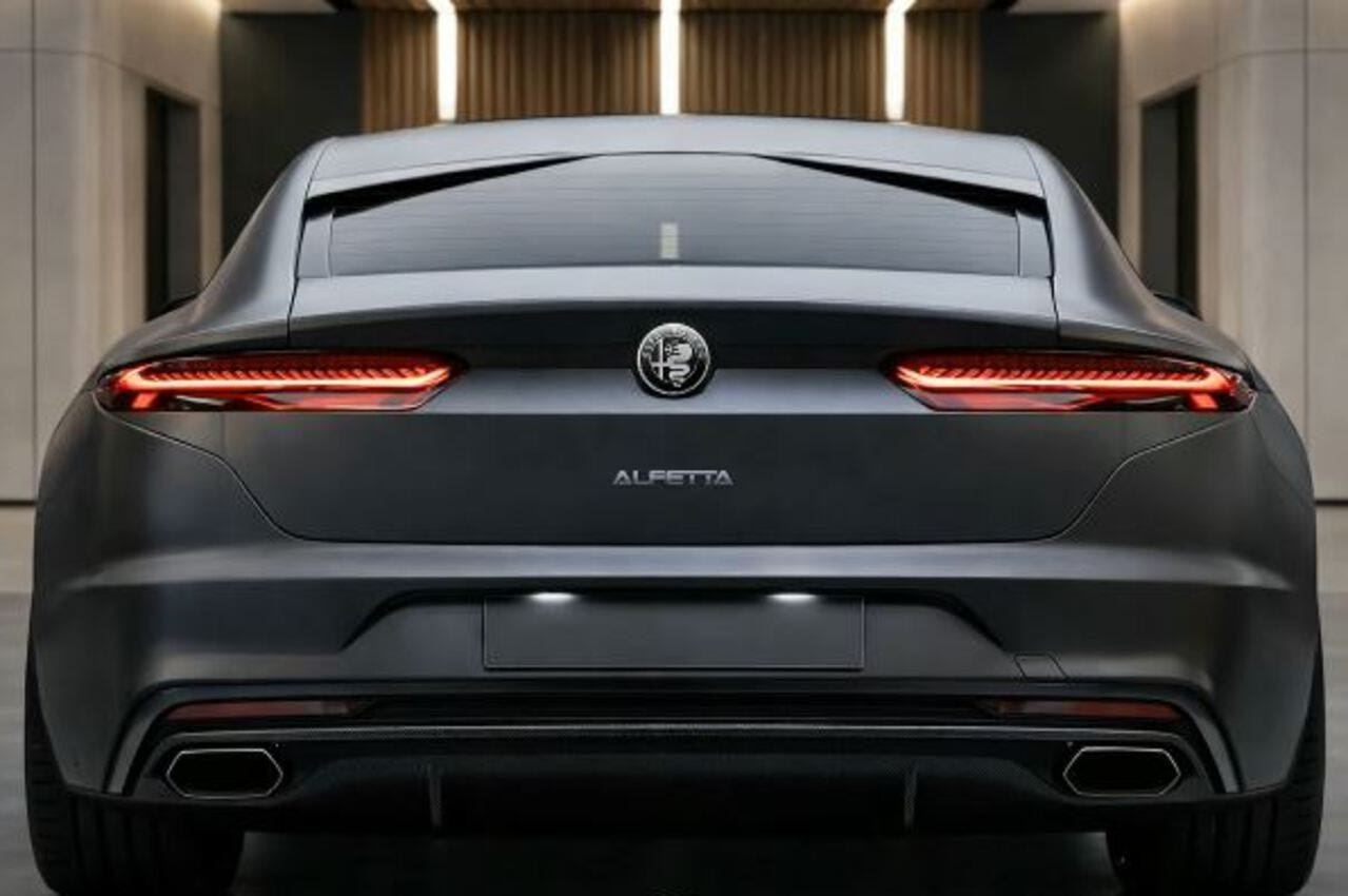 Alfa Romeo Alfetta render