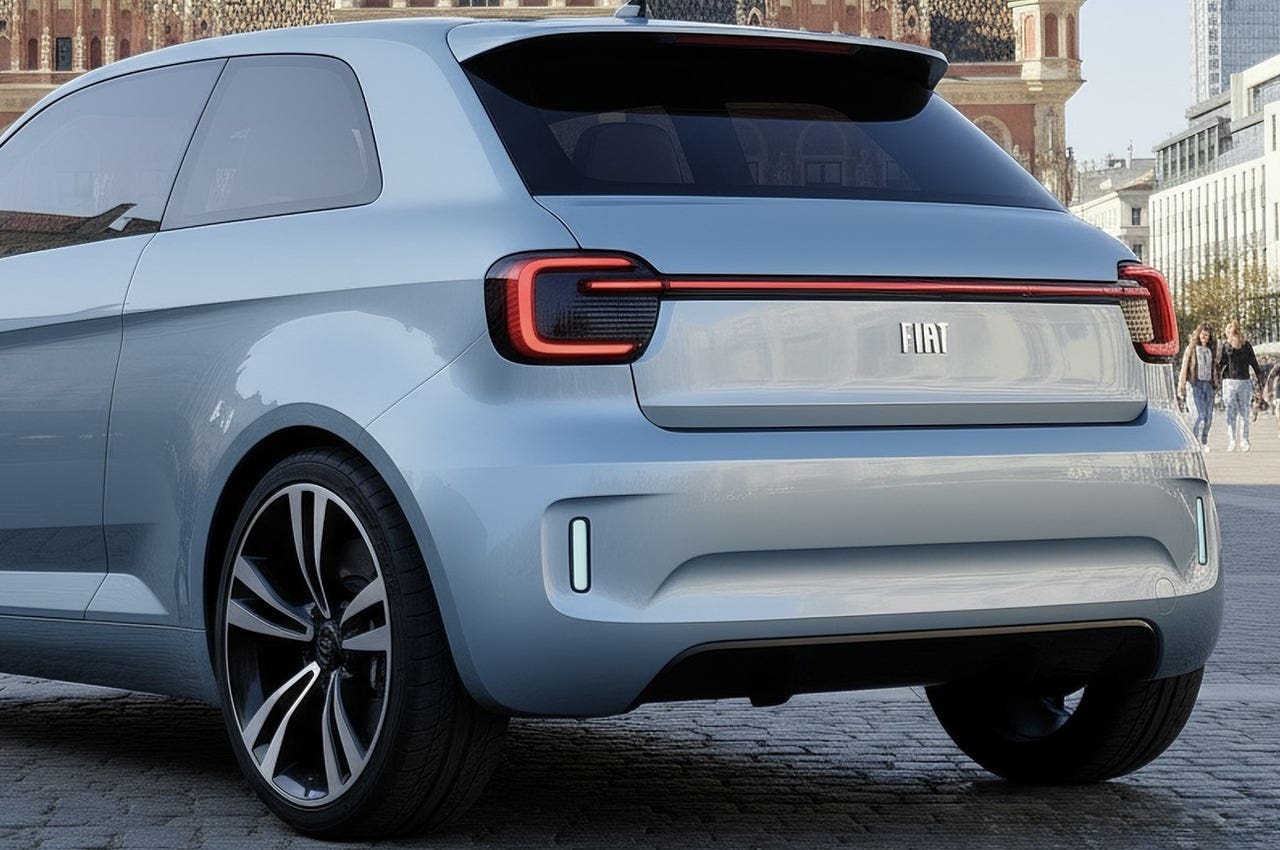 fiat 126 render