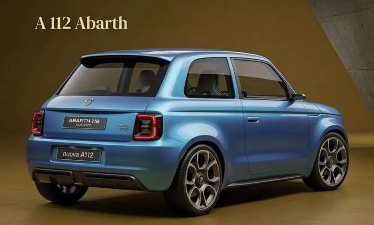 A112 Abarth render