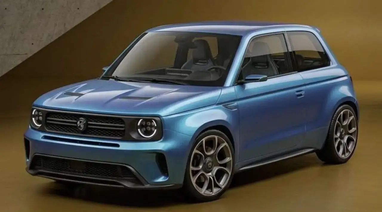 A112 Abarth render