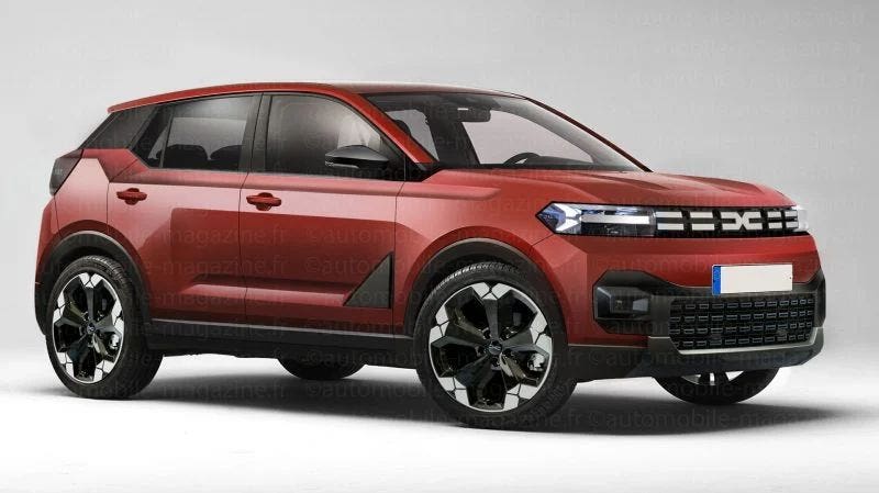 dacia evader render