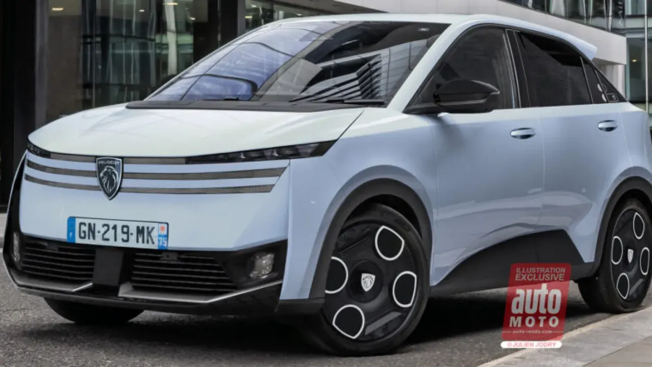 Peugeot 108 render
