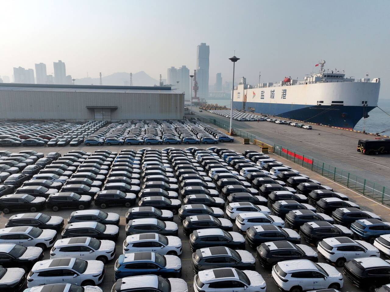 export auto cinesi