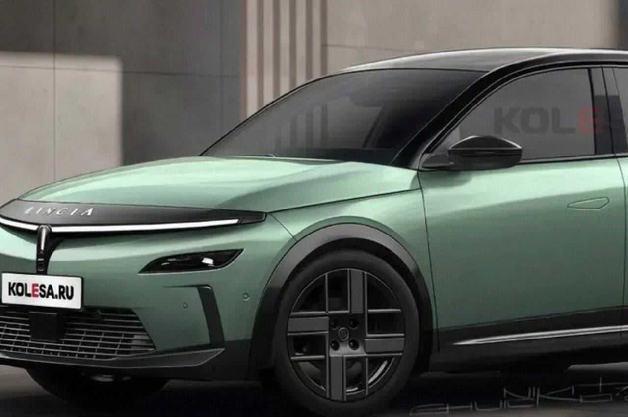 Lancia gamma render