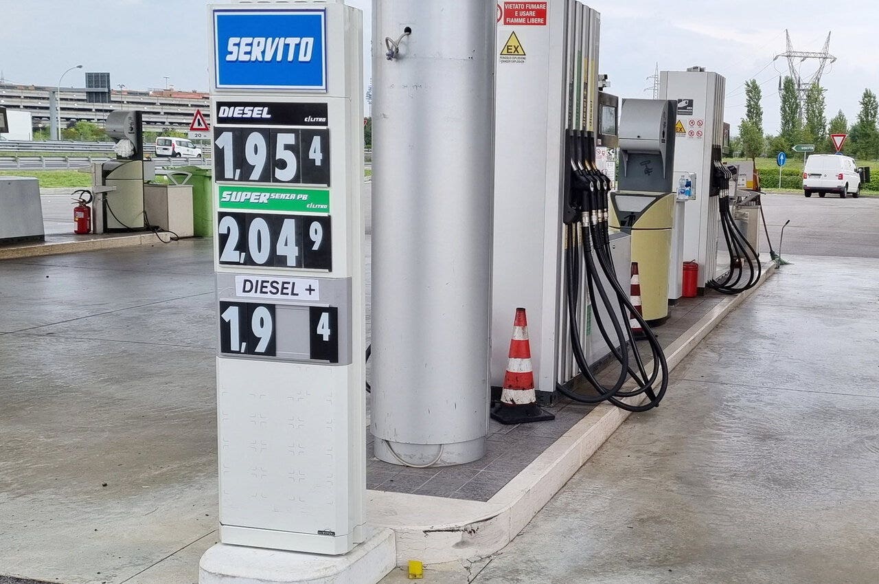 carburante italia