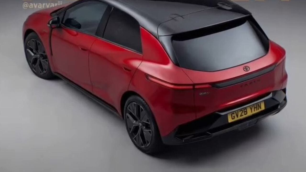 toyota yaris render