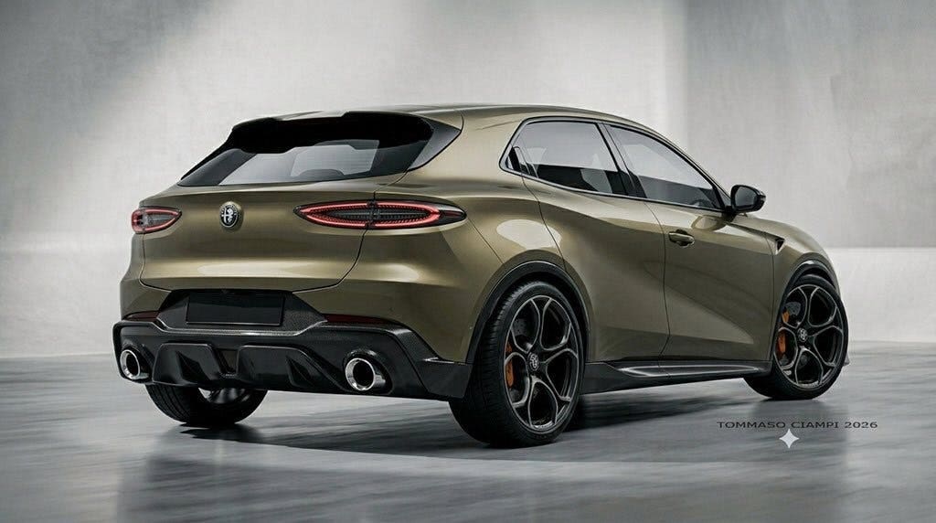 Alfa Romeo 147 render