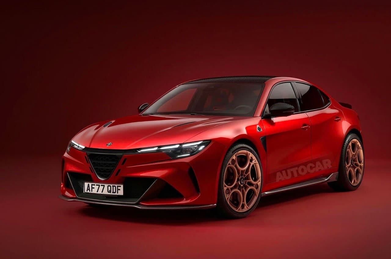 Alfa Romeo Giulia render
