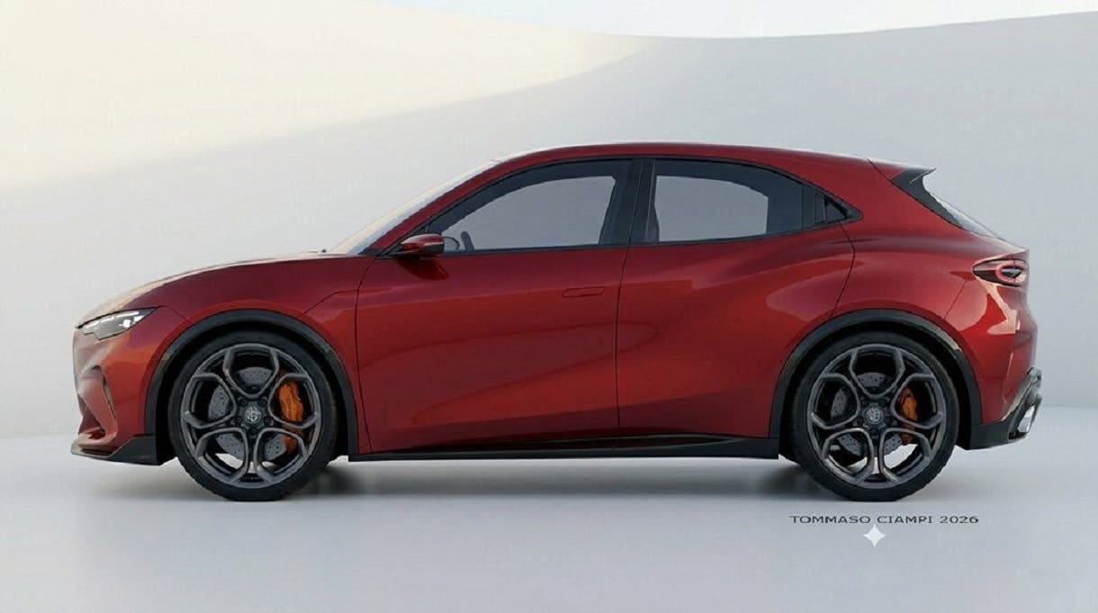 Alfa Romeo MiTo render