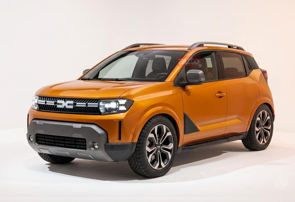 dacia evader render