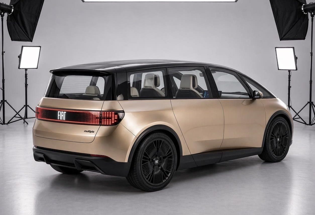 Nuova Fiat Multipla render