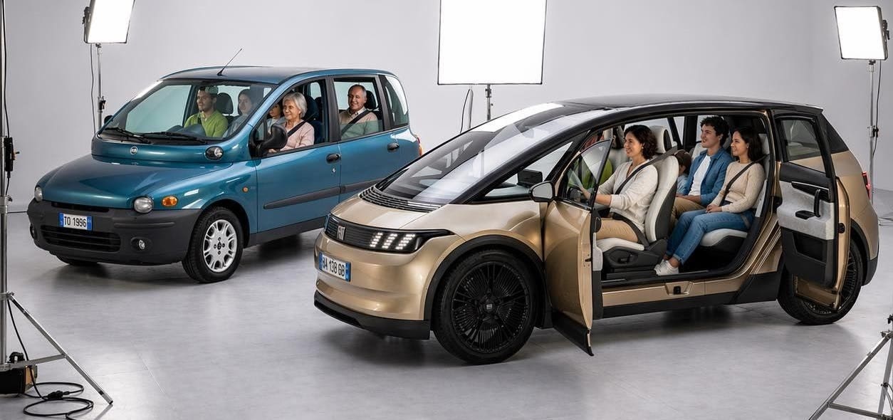 Nuova Fiat Multipla render