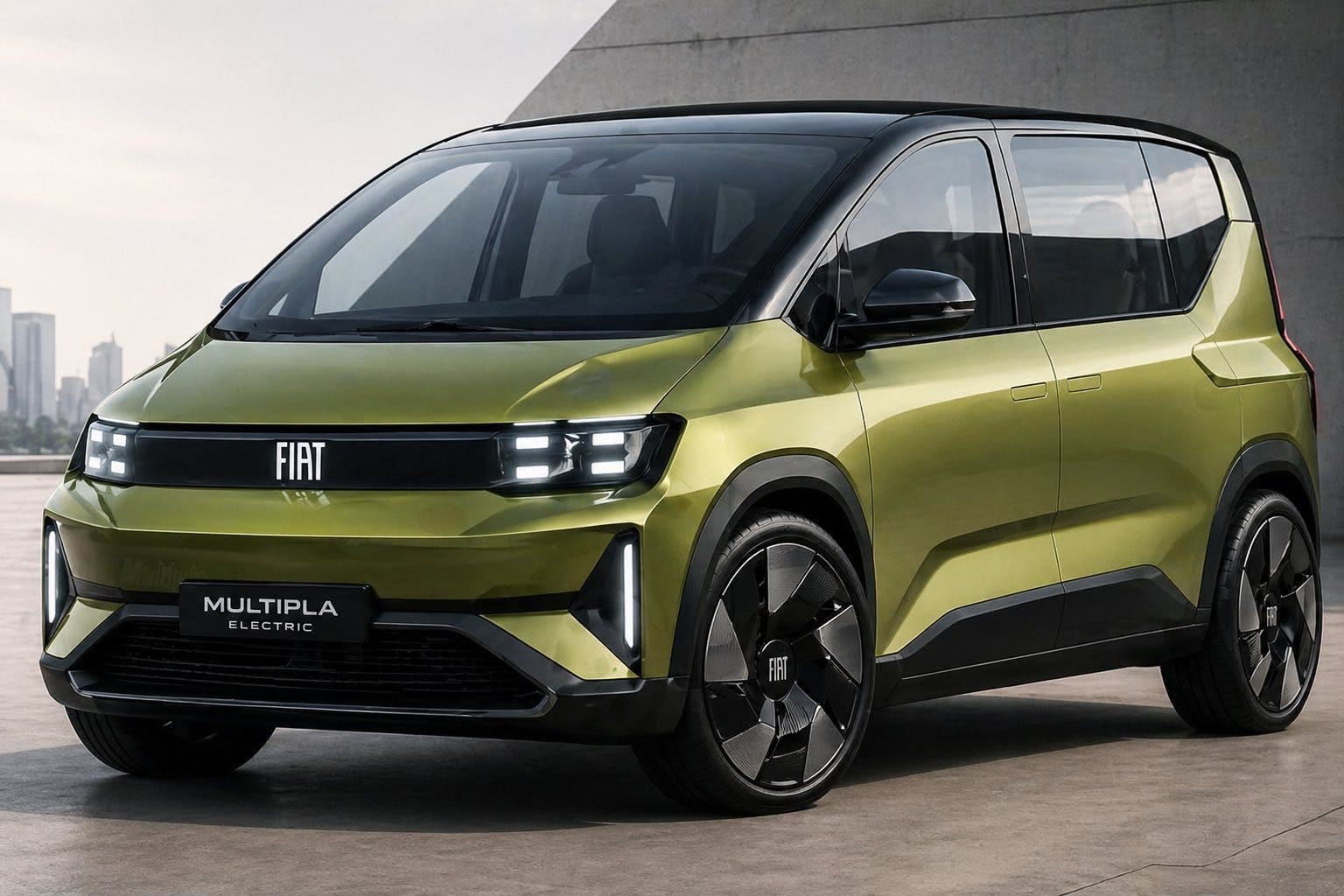 Fiat Multipla render