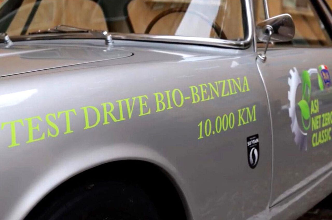 Lancia Flaminia a bio benzina