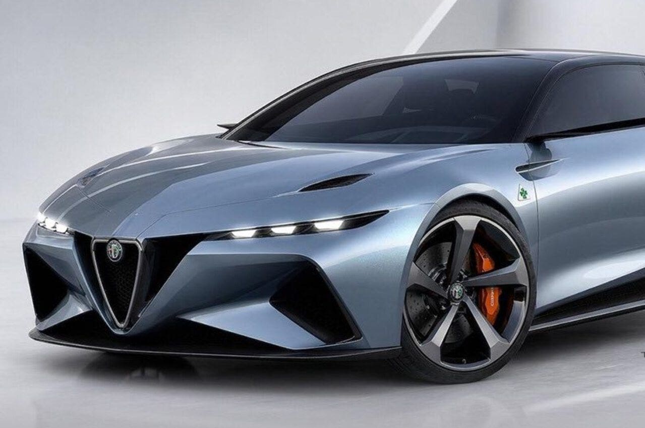 Alfa Romeo Brera render