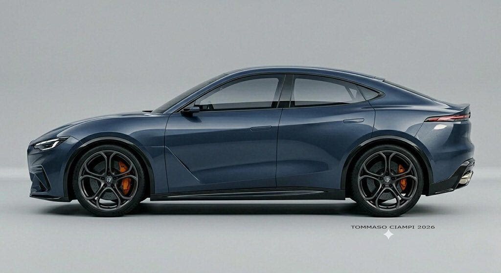 Alfa Romeo Giulia render