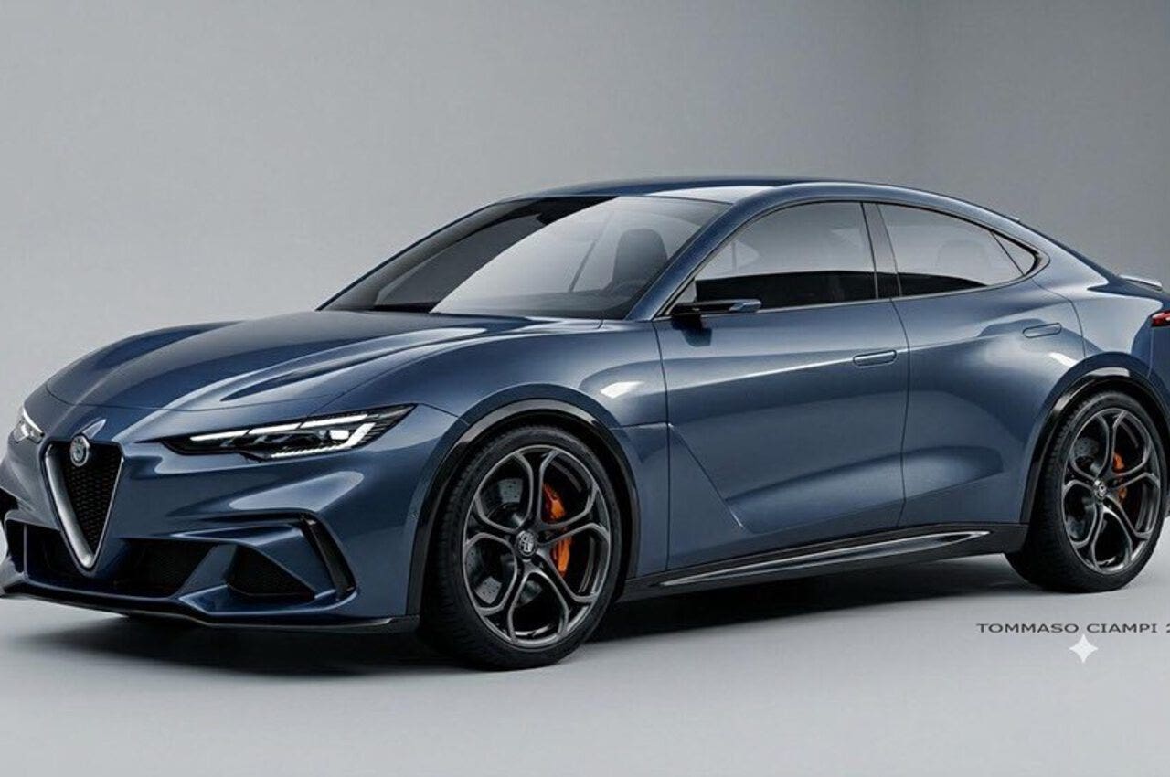Alfa Romeo Giulia render