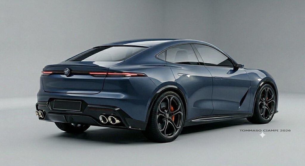 Alfa Romeo Giulia render