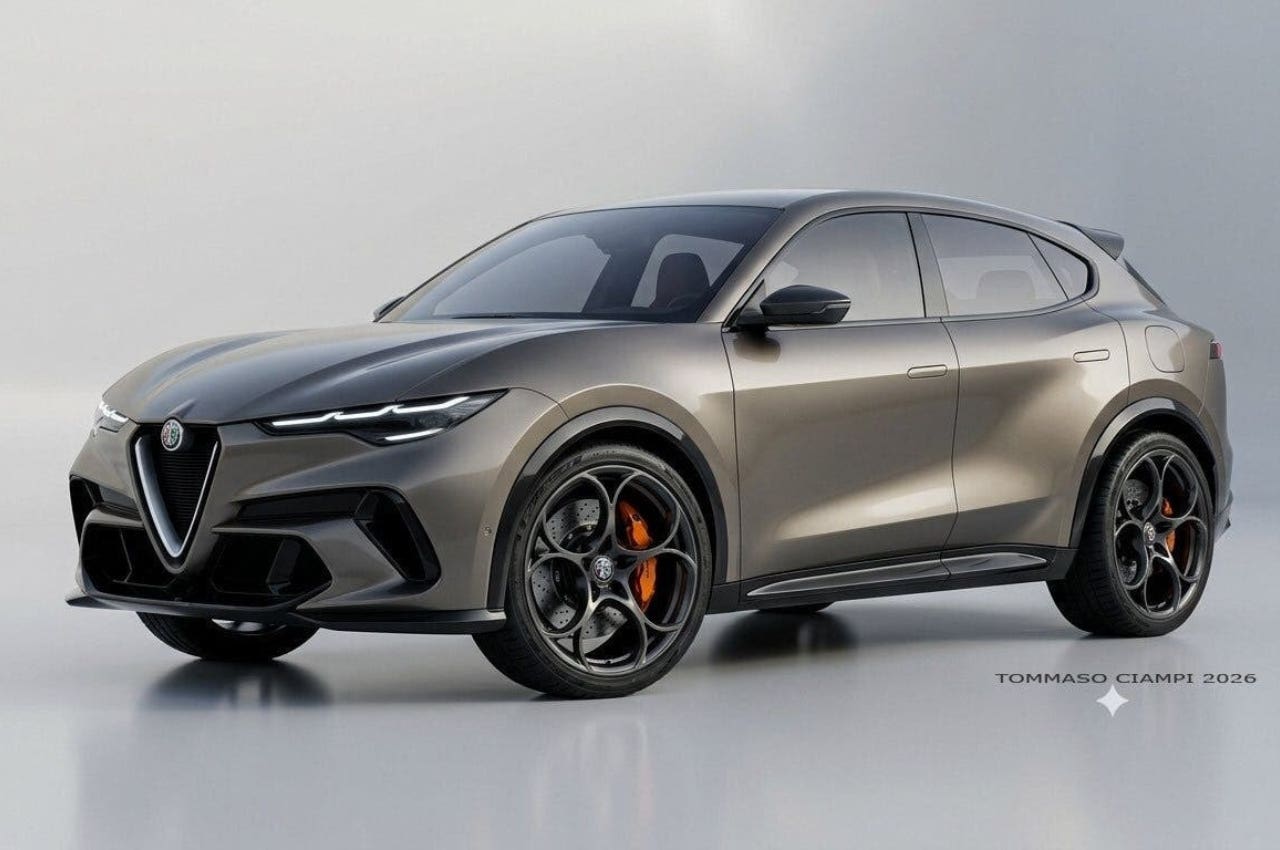 Alfa Romeo Stelvio render