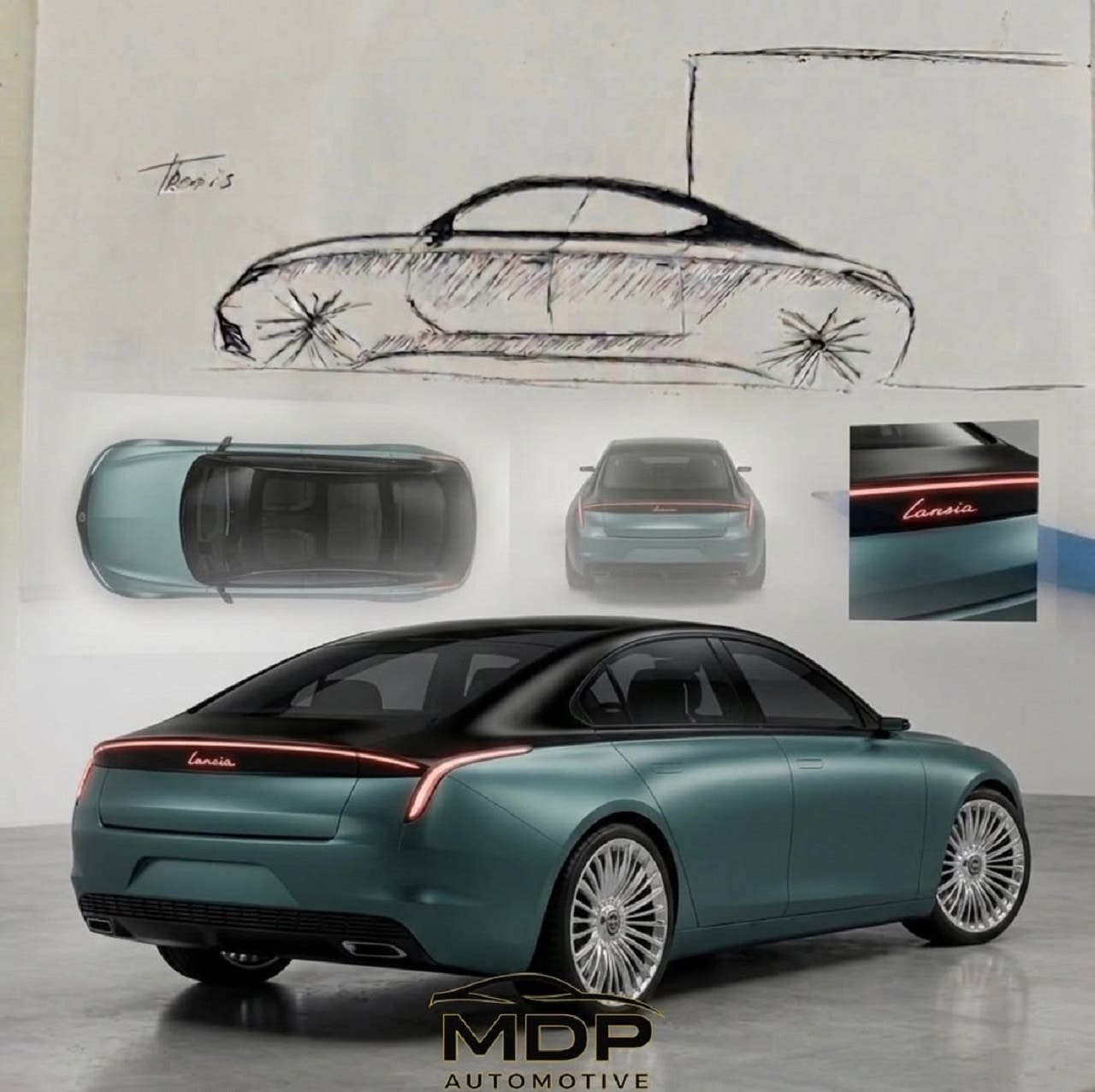 Lancia Thesis render