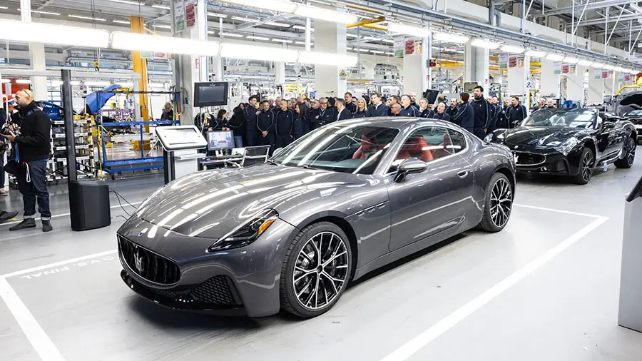 maserati, fabbrica
